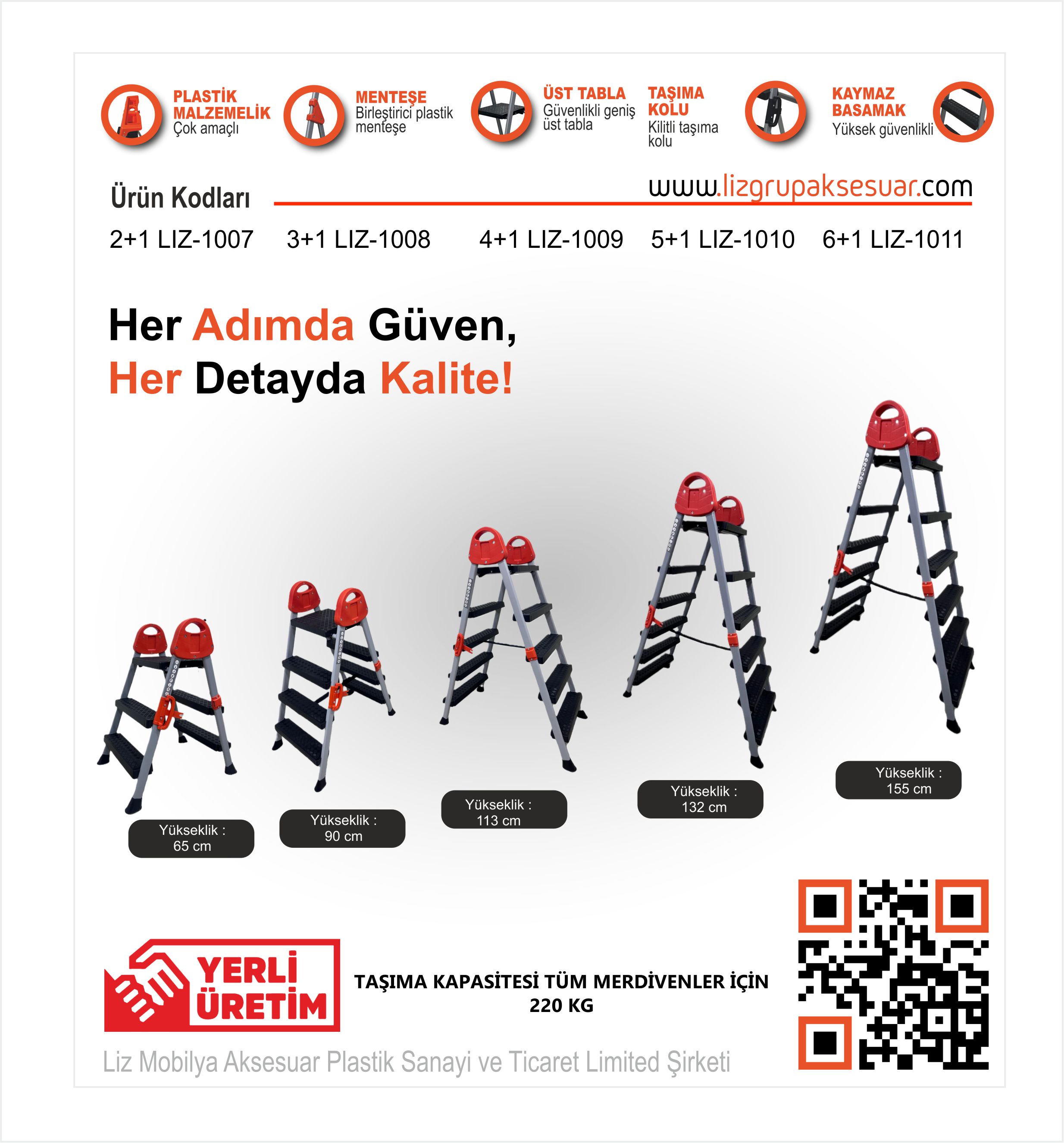 Tek Taraflı Merdiven Çeşitleri